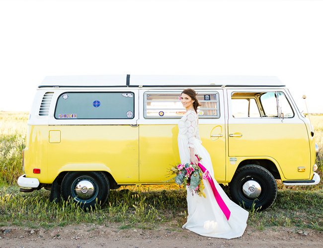 Vintage Yellow Elopement at Sunrise - Inspired by This