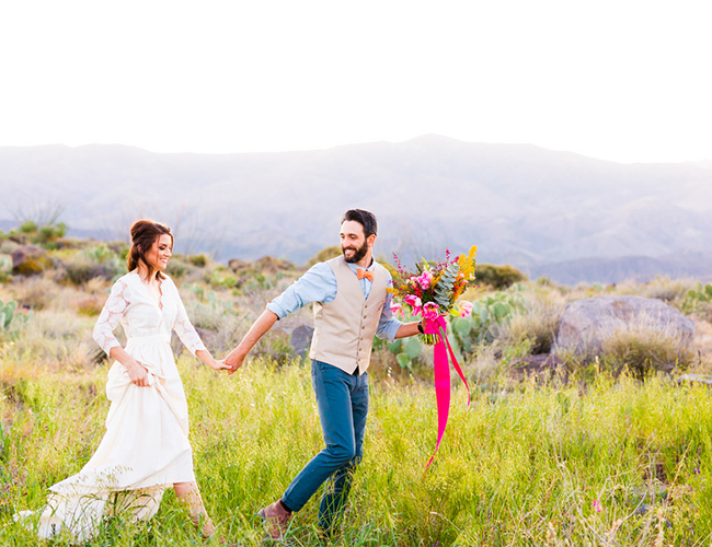 Vintage Yellow Elopement at Sunrise - Inspired by This