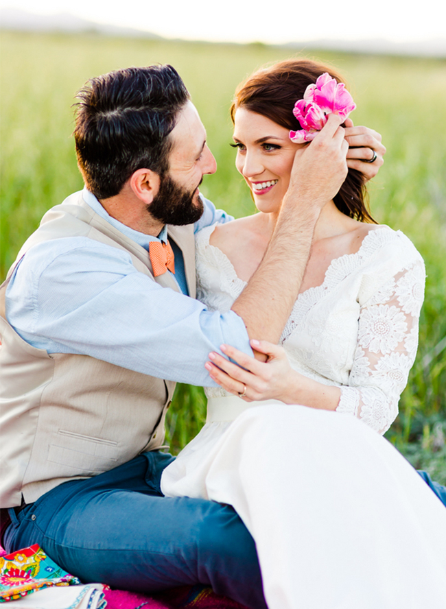 Vintage Yellow Elopement at Sunrise - Inspired by This