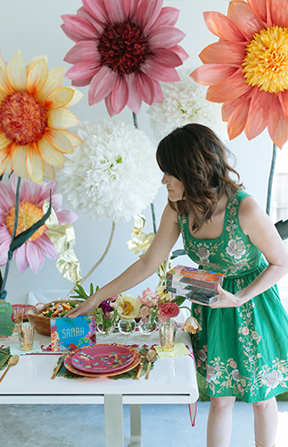 A Bright Floral Girl Boss Brunch - Inspired by This