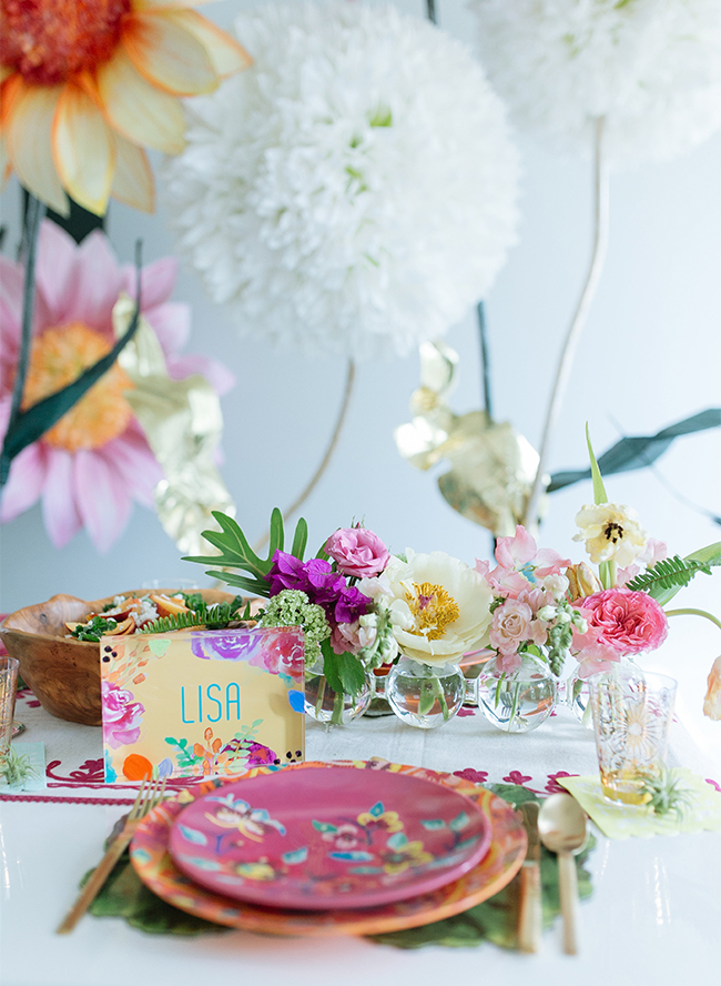 A Bright Floral Girl Boss Brunch - Inspired by This