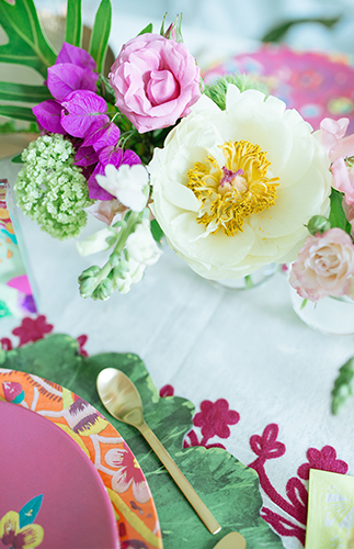 A Bright Floral Girl Boss Brunch - Inspired by This