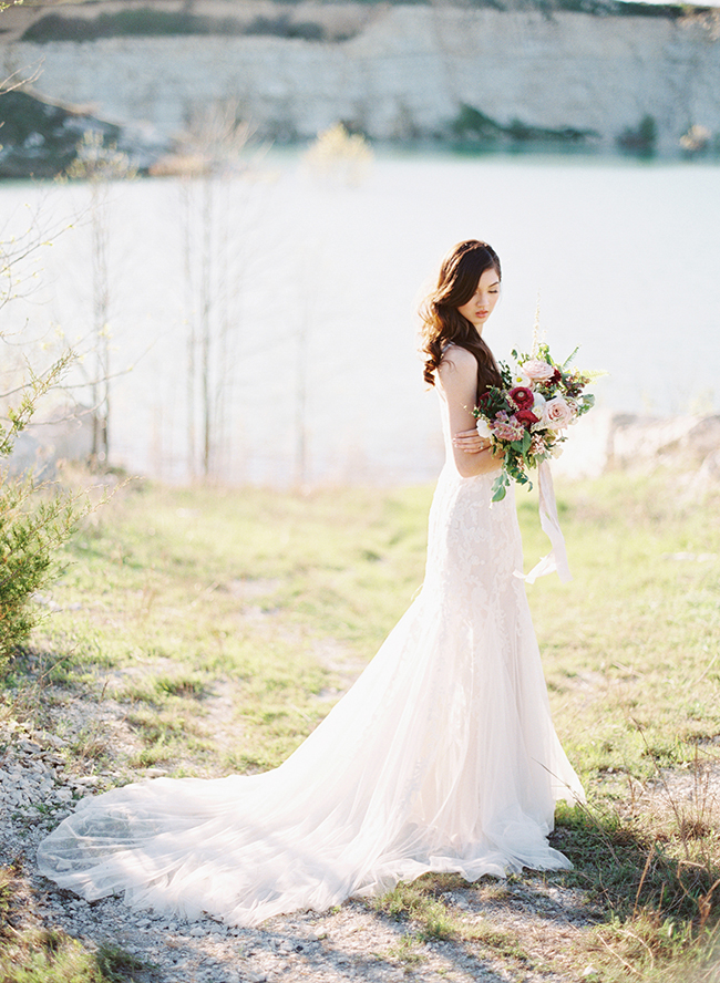 Airy Blue Seaside Elopement - Inspired by This