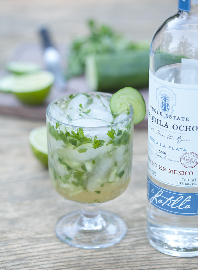 Cucumber Cilantro Margarita - Inspired by This