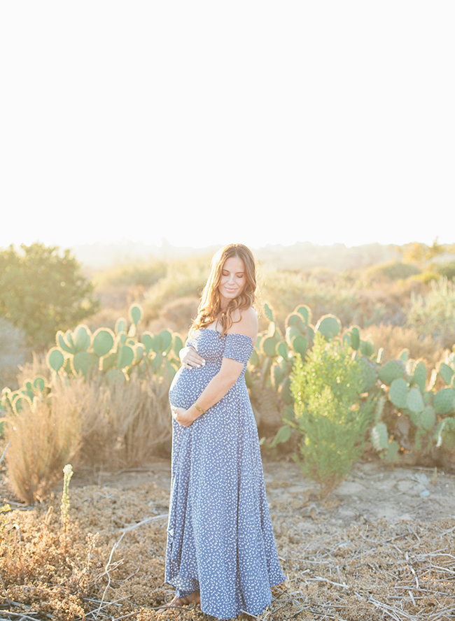 Beachy Family Maternity Photos in Crystal Cove - Inspired by This