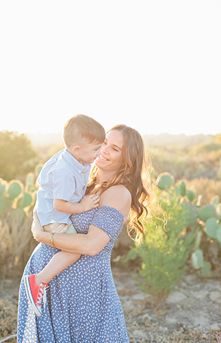 Beachy Family Maternity Photos in Crystal Cove - Inspired by This