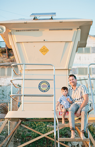 Beachy Family Maternity Photos in Crystal Cove - Inspired by This