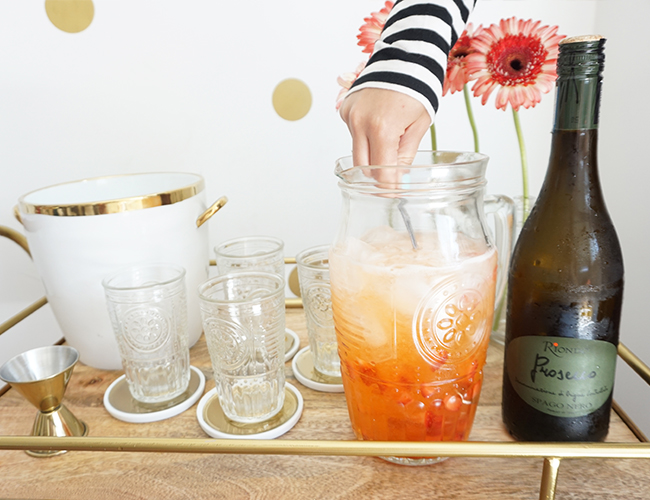 Strawberry Orange Spritzer Recipe - Inspired by This