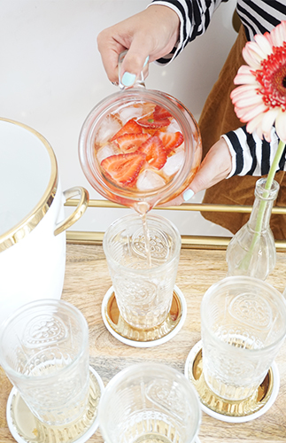 Strawberry Orange Spritzer Recipe - Inspired by This