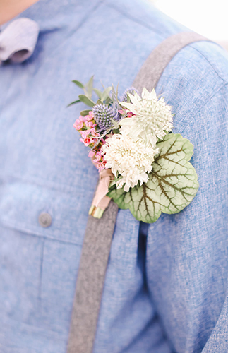 Pink & Blue Garden Wedding Inspiration - Inspired by This