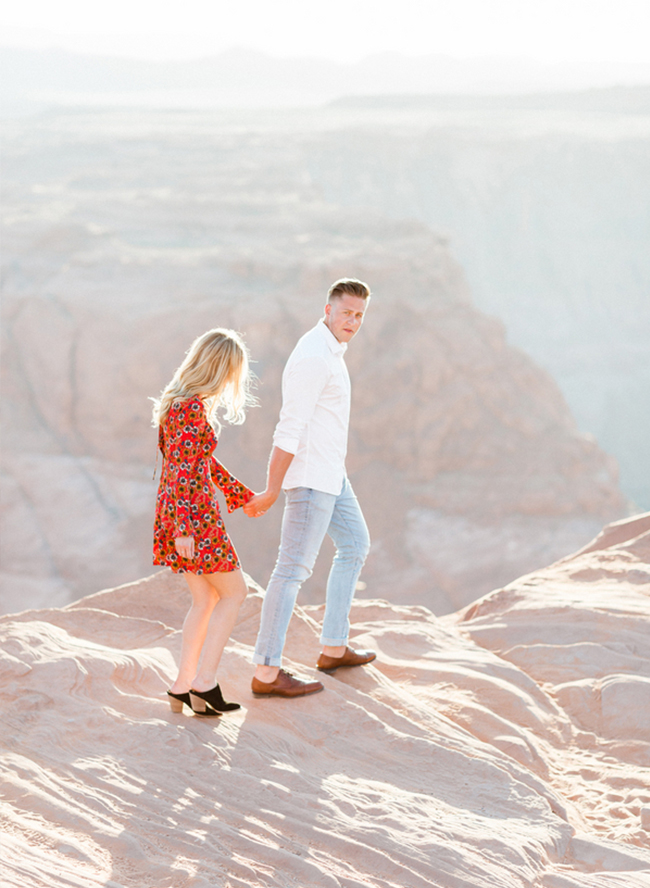 Horseshoe Bend Engagement Photos - Inspired by This