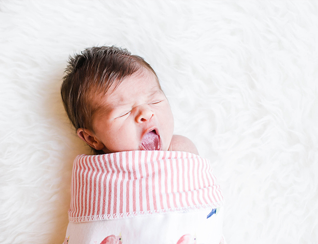 An Adorable Pink and Navy Nursery - Inspired by This