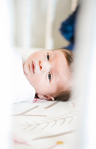 An Adorable Pink and Navy Nursery - Inspired by This