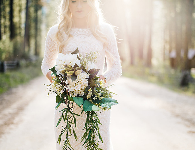 Rustic Barn Wedding in the Woods - Inspired by This