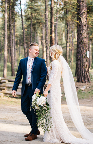 Rustic Barn Wedding in the Woods - Inspired by This