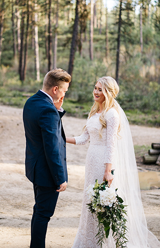 Rustic Barn Wedding in the Woods - Inspired by This