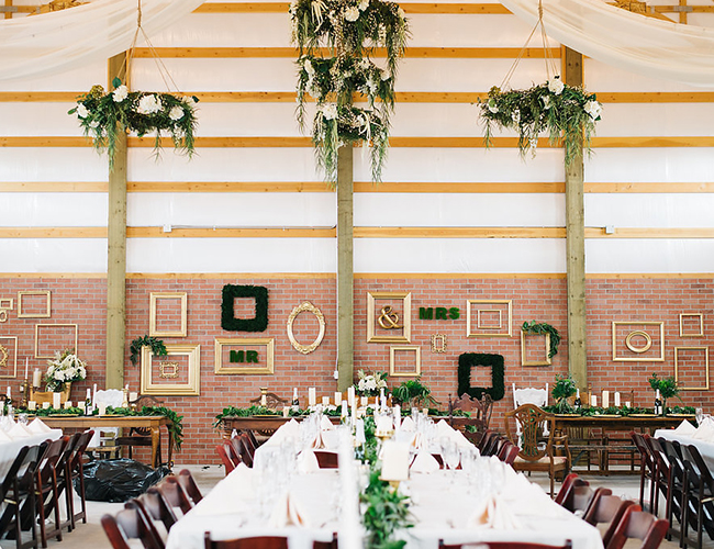 Rustic Barn Wedding in the Woods - Inspired by This