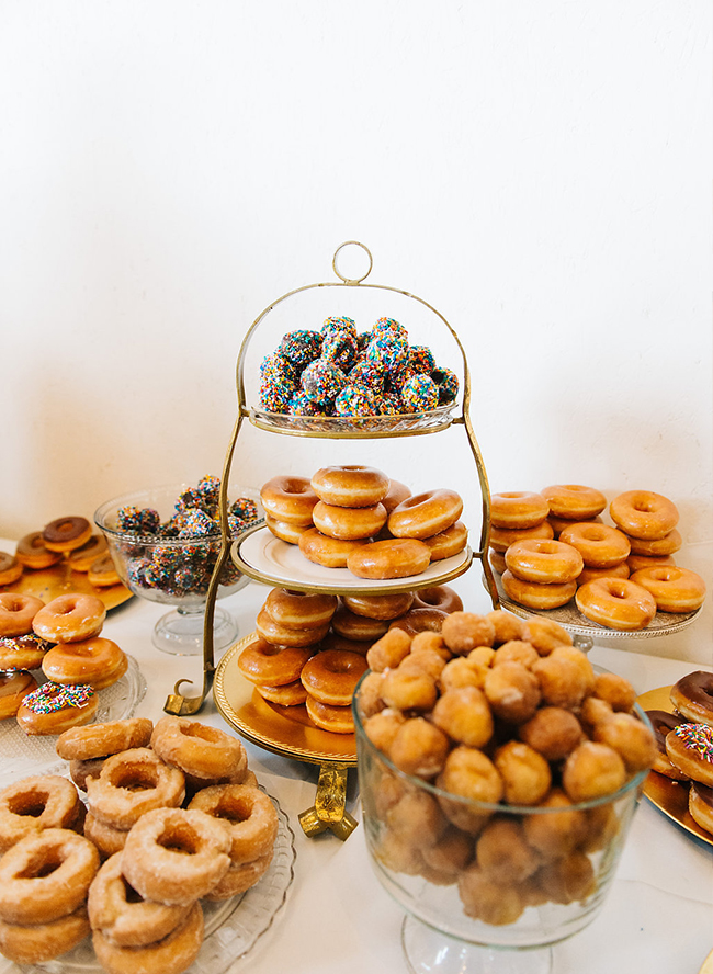 White & Gold Barn Wedding in the Woods - Inspired by This