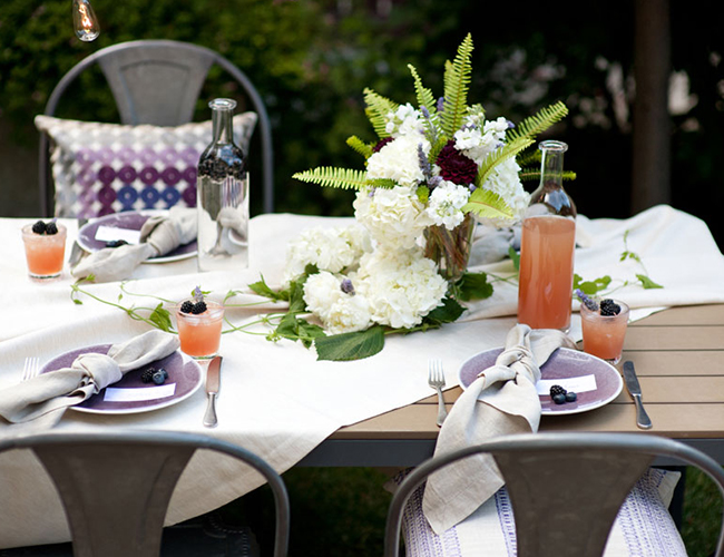 Lavender Backyard Bridal Shower - Inspired by This