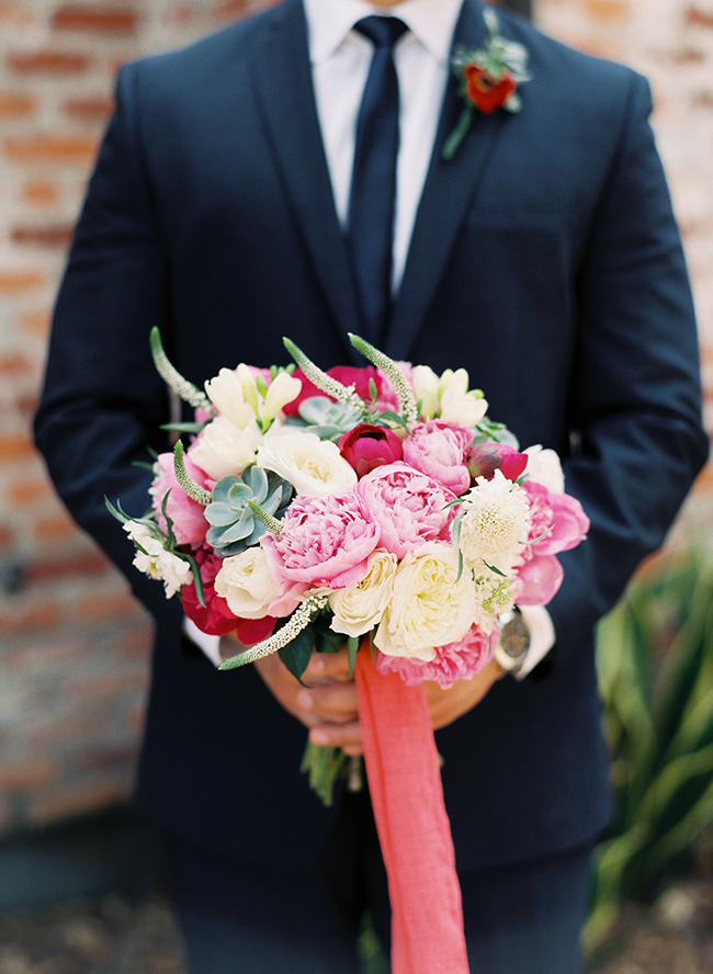 Romantic Red & Gold Mexican Wedding Inspiration - Inspired by This