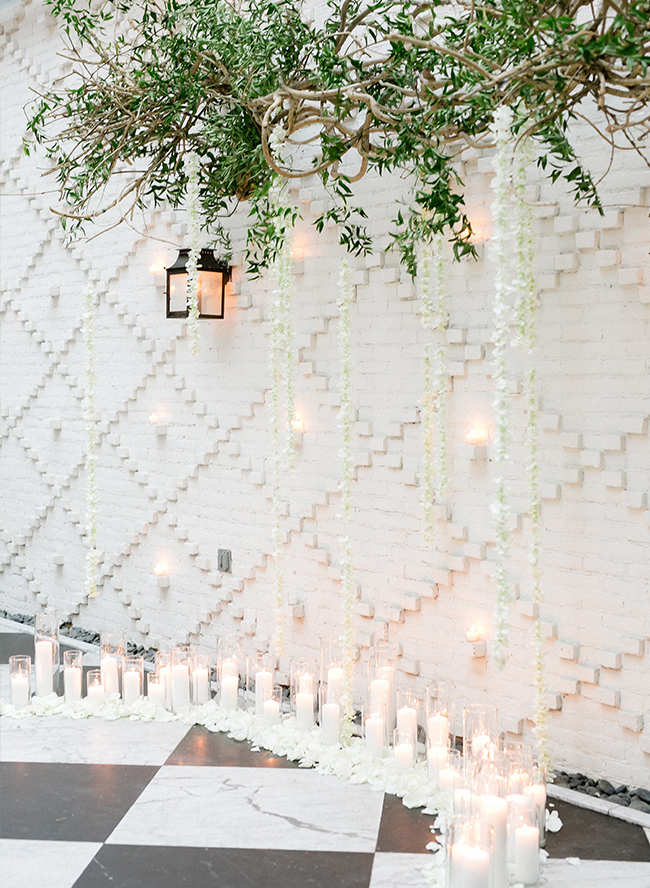 Elegant Black & White Wedding - Inspired by This