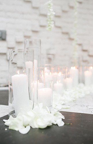 Elegant Black & White Wedding - Inspired by This