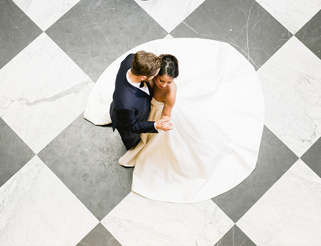 Elegant Black & White Wedding - Inspired by This