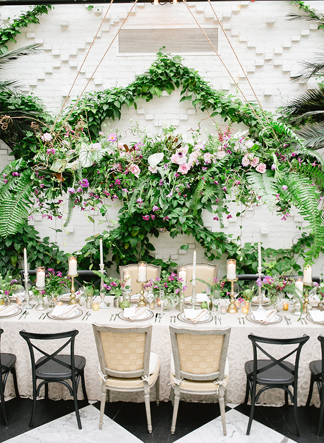 Elegant Black & White Wedding - Inspired by This