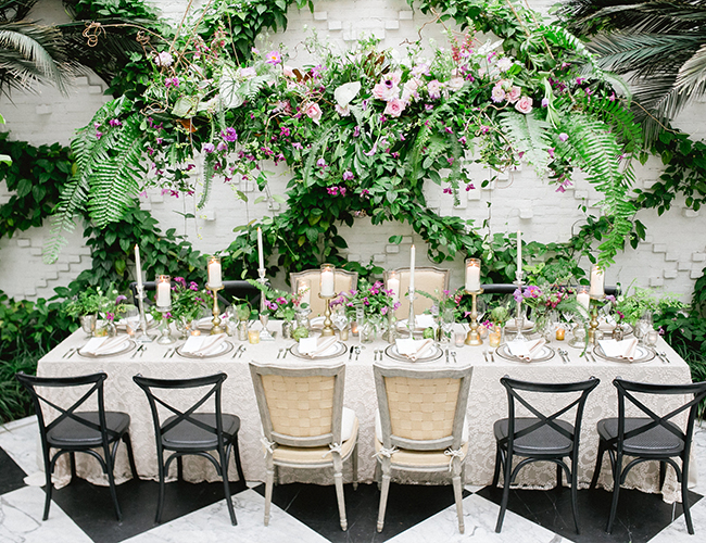 Elegant Black & White Wedding - Inspired by This