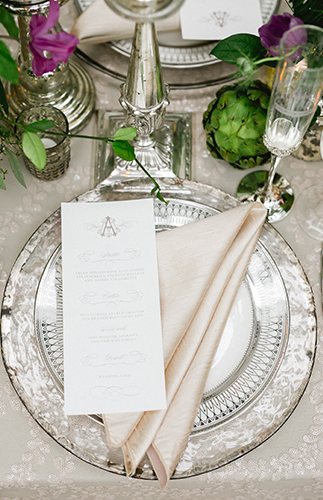 Elegant Black & White Wedding - Inspired by This