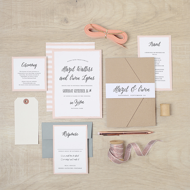 The 5 Prettiest Wedding Stationery Trends - Inspired by This