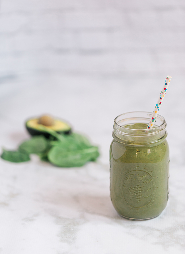 Creamy Green Smoothie Recipe - Inspired by This