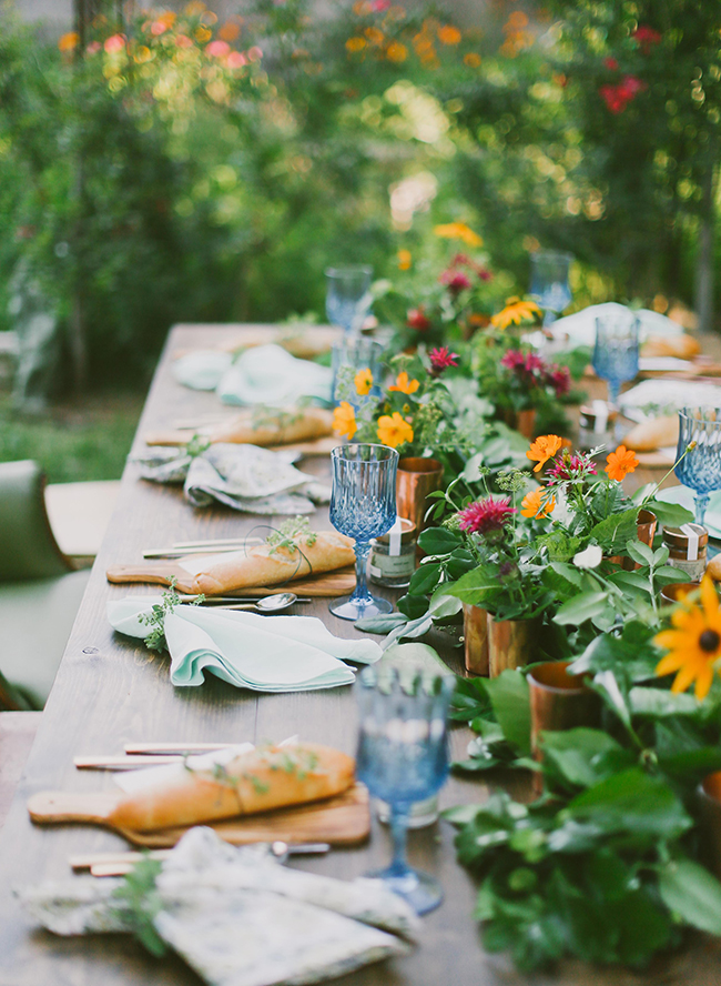 Backyard Farm to Table Dinner Party Inspired By This