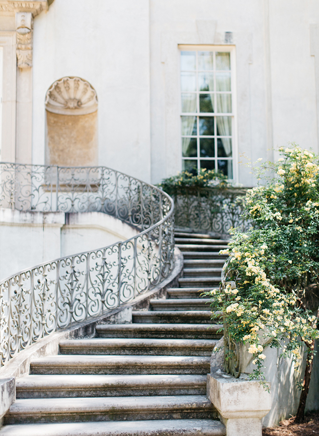 Romantic Peach Southern Wedding at The Swan House - Inspired by This