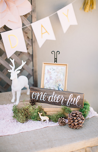 Boho Bambi First Birthday Party - Inspired by This