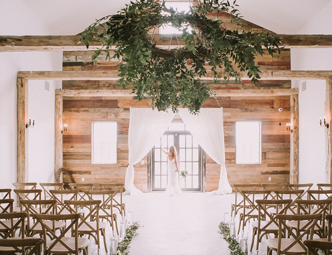 Ivory & Green Farmhouse Wedding Inspiration - Inspired by This