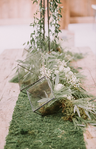 Ivory & Green Farmhouse Wedding Inspiration - Inspired by This