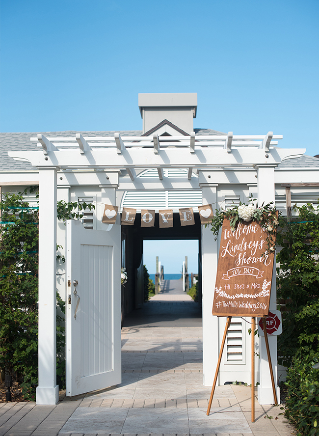 Charming Pink and Gold Bridal Shower - Inspired by This