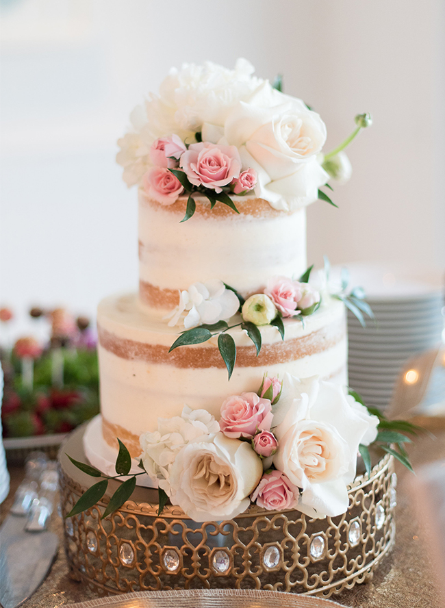 Charming Pink and Gold Bridal Shower - Inspired by This