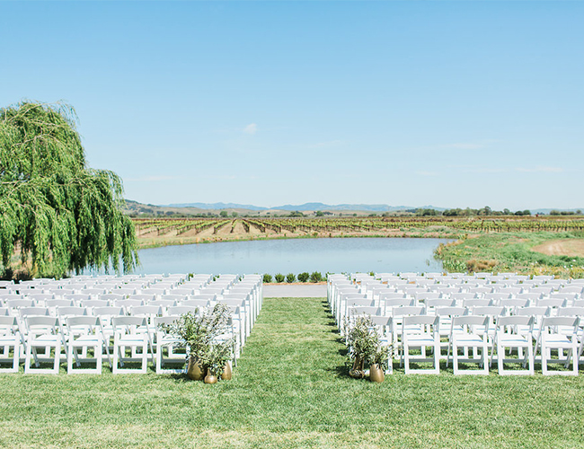 Rustic White Sonoma Wedding - Inspired by This