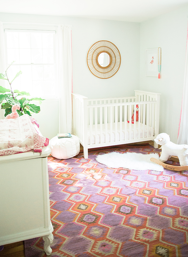 Pink & Purple Bohemian Nursery - Inspired by This