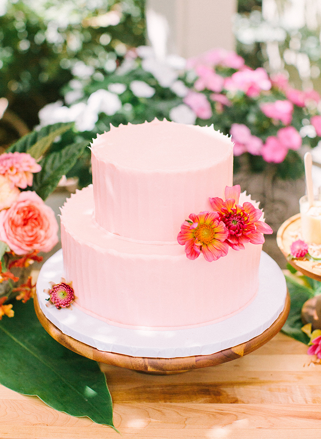 Pink & Yellow Tropical Bridal Shower - Inspired by This