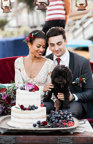 Romantic Gondola Wedding Inspiration for Fall - Inspired by This