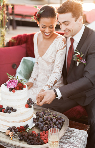 Romantic Gondola Wedding Inspiration for Fall - Inspired by This