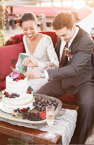 Romantic Gondola Wedding Inspiration for Fall - Inspired by This