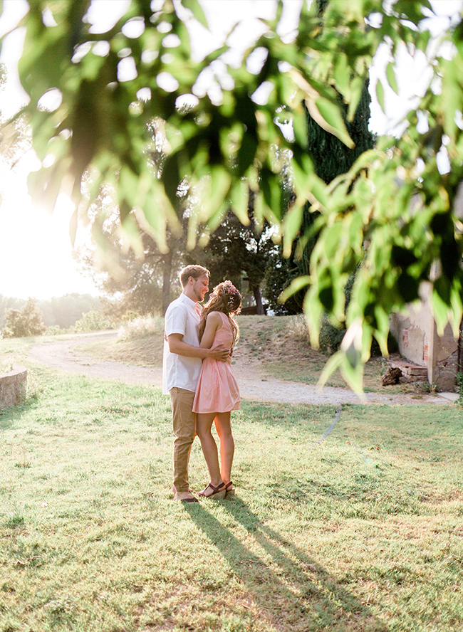 Countryside Engagement Photos in Barcelona, Spain - Inspired by This