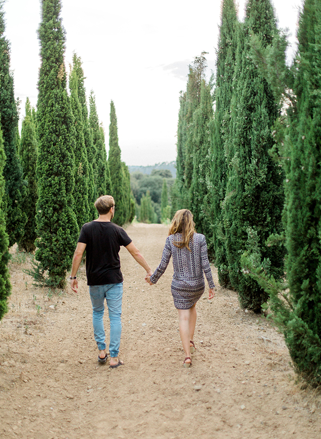 Countryside Engagement Photos in Barcelona, Spain - Inspired by This