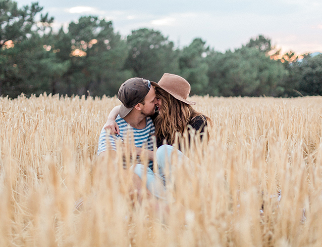 Countryside Engagement Photos in Barcelona, Spain - Inspired by This