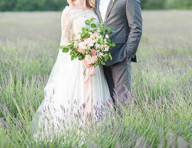 Lavender Field Vow Renewal in Italy - Inspired by This