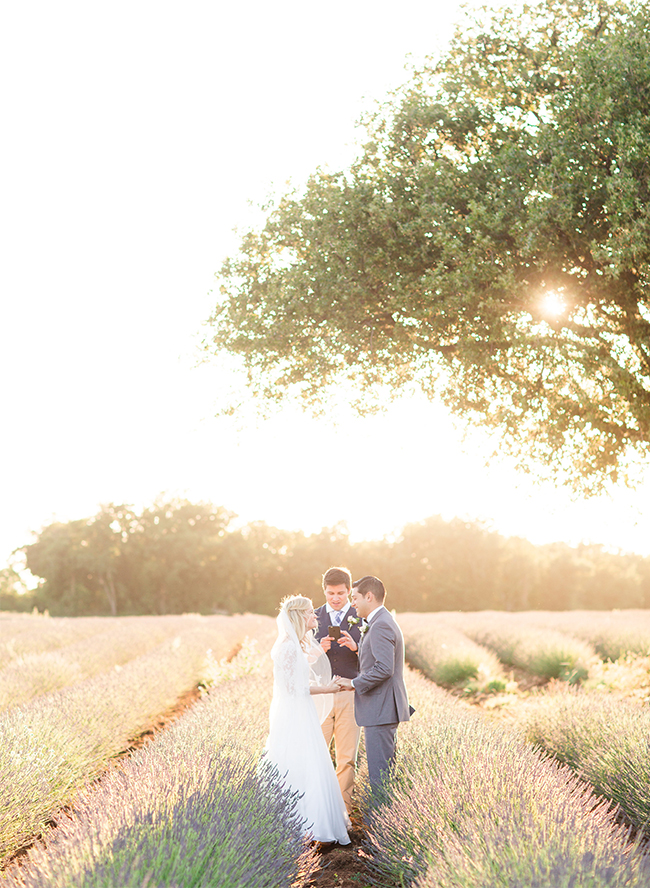 Lavender Field Vow Renewal in Italy - Inspired by This